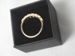 Goldener Brillant Ring 14 Karat - 7 Brillanten 0,35 Karat