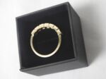 Goldener Brillant Ring 14 Karat - 7 Brillanten 0,35 Karat