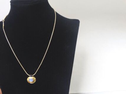 DESIGNER COLLIER 18 Karat mit OPAL