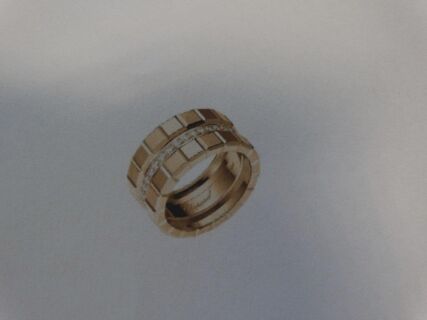 Damenring "CHOPARD" ICE CUBE 18 Karat - 40 Brillanten