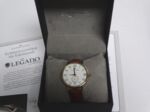 Goldene Herrenuhr LANSCOTTE 14 Karat - limitierte Auflage Nr. 22 von 1000