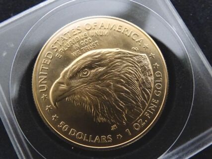 American Eagle 50 Dollar Goldm&uuml;nze 1 - Unzen Fine Gold 2022