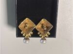 Designer Ohrstecker (HILZ Design) 18 Karat - Perlen - Brillanten