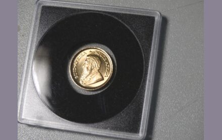 Kr&uuml;gerrand S&uuml;dafrika 1/10 Oz Unze Gold 1981