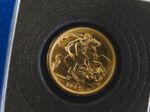 Goldm&uuml;nze - Sovereign Goldm&uuml;nze Junge Elisabeth 1967
