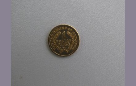 USA 1 Golddollar von 1853 Goldm&uuml;nze - Liberty
