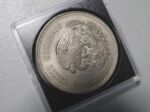 Silberm&uuml;nze 5 Pesos Mexiko - 1948 - Cuauthemoc 900 Silber