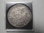 Silberm&uuml;nze 5 Mark Deutsches Reich 1891 - Friedrich Gro&szlig;herzog von Baden