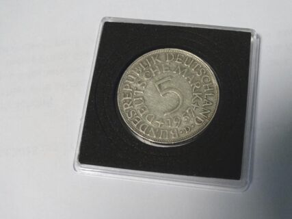 5 Deutsche Mark - Bundesrepublik Deutschland 1957 Pr&auml;gest&auml;tte D