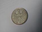 5 Deutsche Mark - Bundesrepublik Deutschland 1957 Pr&auml;gest&auml;tte D