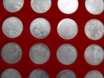 Konvolut 5 Deutsche Mark - Diverse - 42 St&uuml;ck im Sammler Case