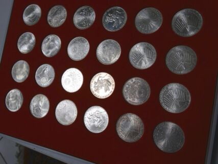 Konvolut 10 Deutsche Mark - Bundesrepublik Deutschland - Olympiade 1972 - 24 St&uuml;ck